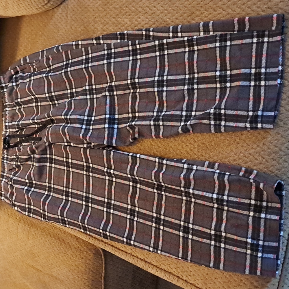 Stafford Flannel Pajama Bottoms With Pockets XL